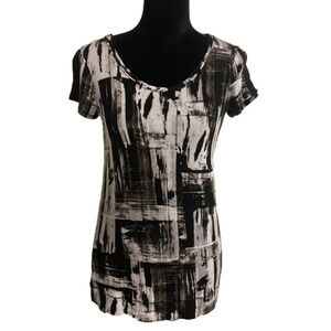 Vera Wang abstract T-shirt size S
